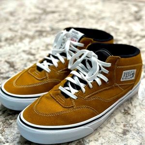 Vans Half Cab Popcush, gold. Size 13 Mens